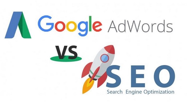 sự khác nhau giữa SEO và Google Adwords 2