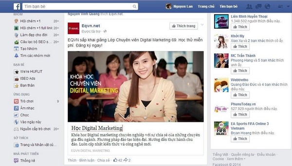 Quảng cáo Facebook ads 3